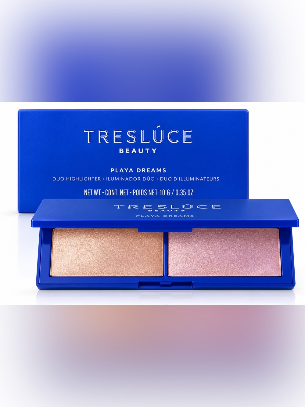 TreslΓΊce Beauty Playa Dreams Duo Highlighter Palette 10g New in Box